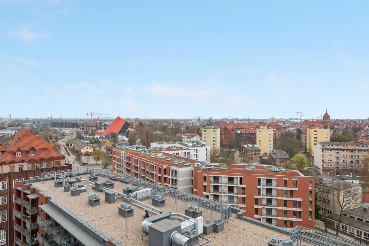 Grand Apartments - Luxury Apartment On The 11Th Floor With A View Of The Old Town Danzica Esterno foto